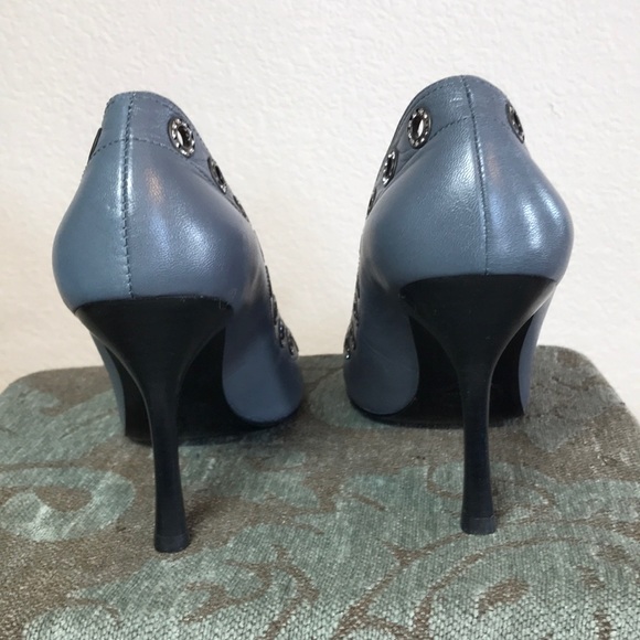 Hale Bob Leather Gray Shoes NWT. Size 6 - Picture 4 of 5